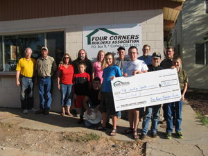 2014 Donation to 4-H Shooters Club