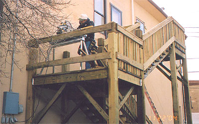 Cortez Cultural Center Stairs